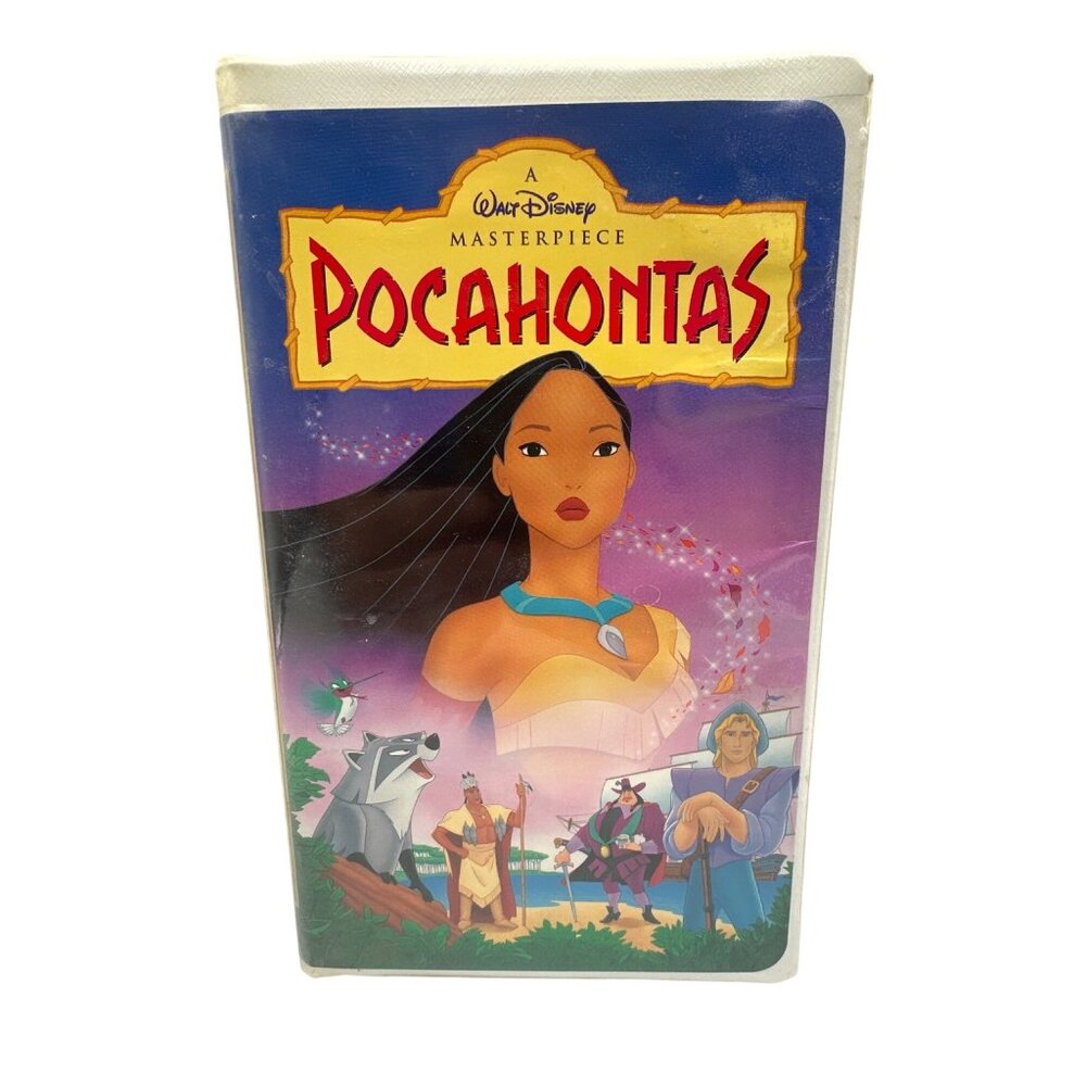 Walt Disney Pocahontas VHS 1995 Masterpiece Edition Animated NR Clamshell